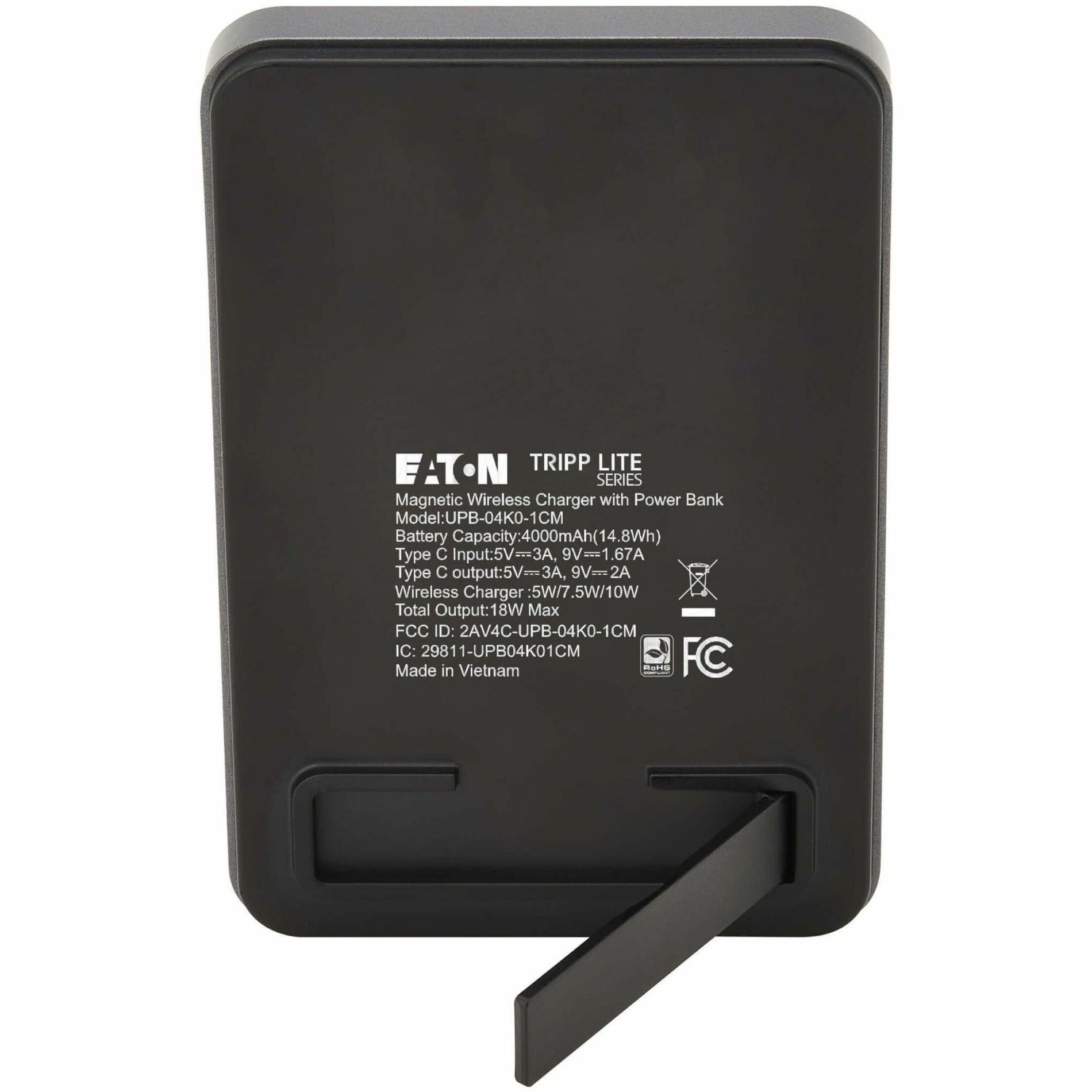 Technical specifications on power bank back panel-alternate-image11