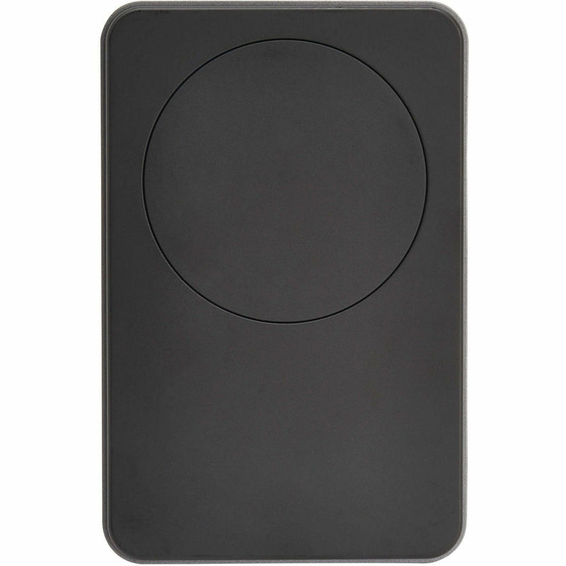 Top view of power bank magnetic charging surface