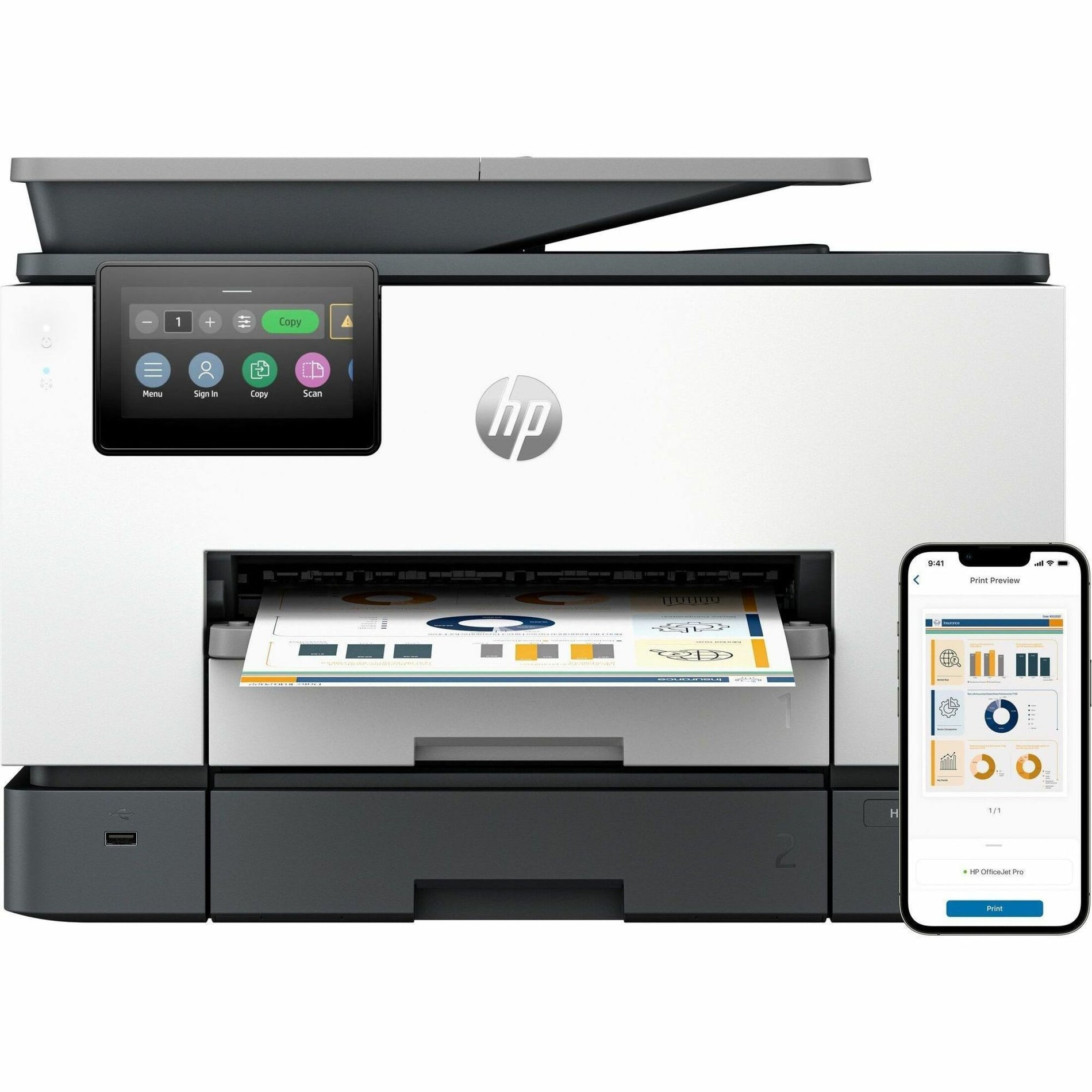 HP (4U555AB1H) Multifunction Printers (4U555A#B1H)