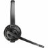 Side view of Poly Savi 8220 wireless headset showing noise-canceling boom microphone and over-ear design-alternate-image1