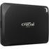 Crucial X10 Pro 4TB portable SSD in black with sleek minimalist design-alternate-image1