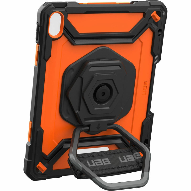 Close-up of UAG Plasma iPad case hand strap system