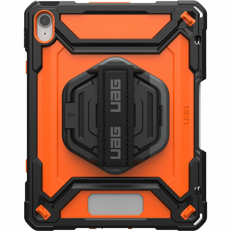 Close-up of camera protection feature on UAG Plasma iPad case