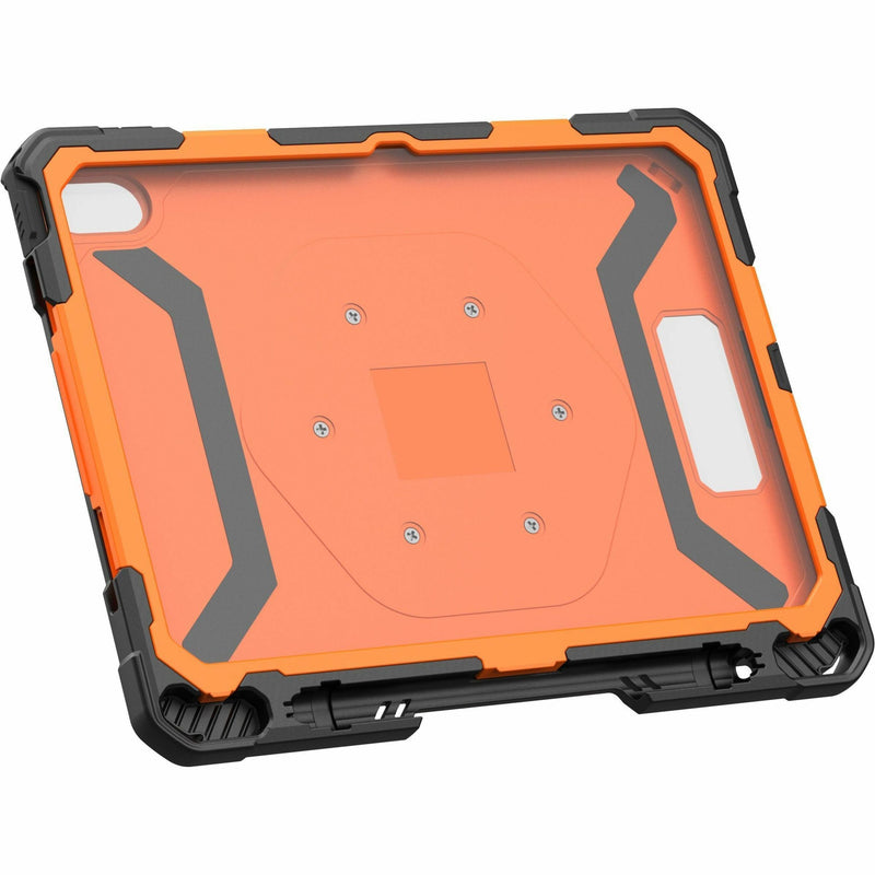 Corner detail of UAG Plasma iPad case showing protection features