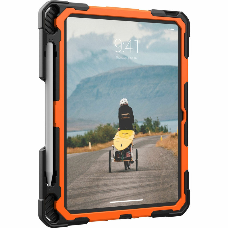 UAG Plasma iPad case showing Apple Pencil storage feature