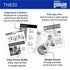 Sample documents showing print quality and business applications of Brother TN830-alternate-image6