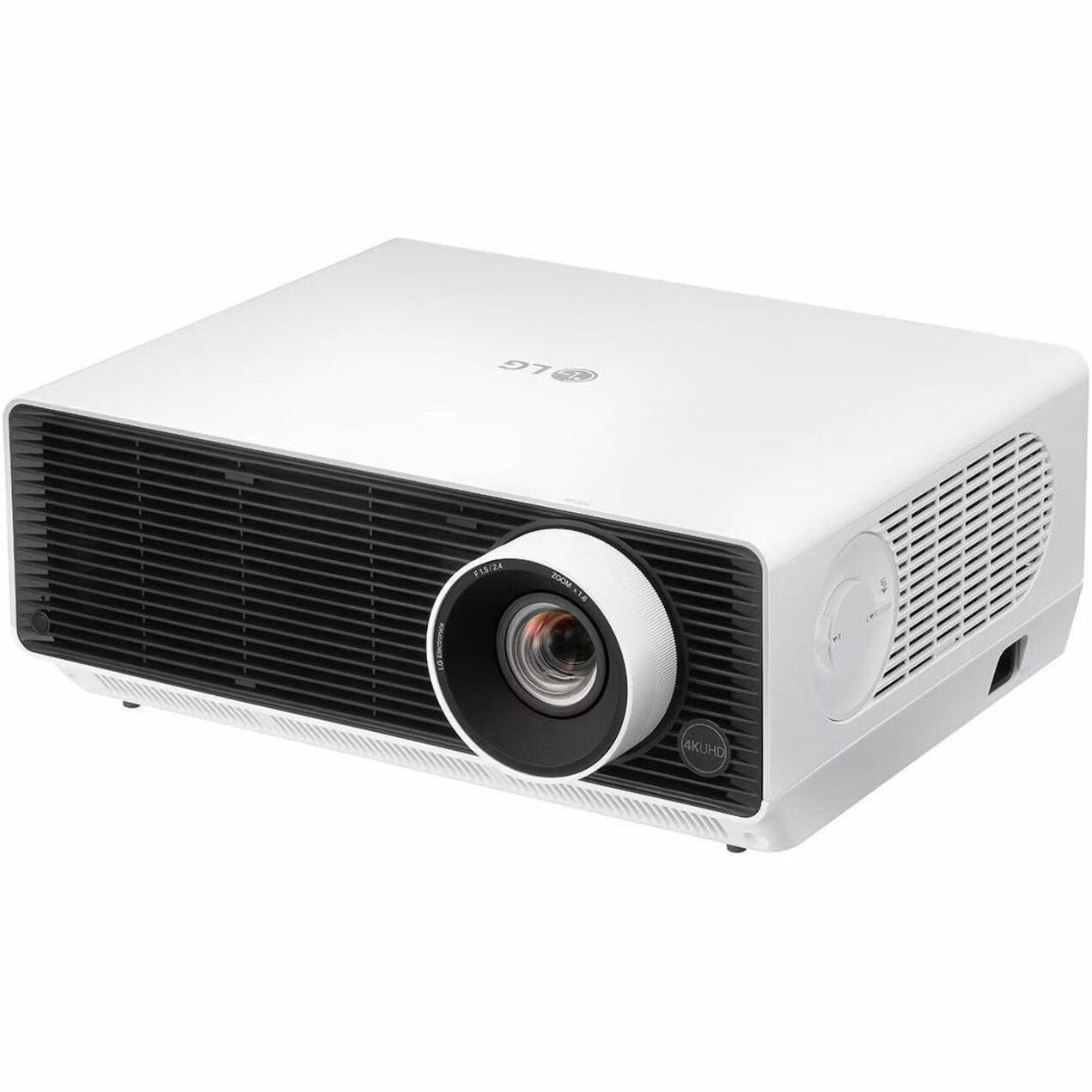 LG ProBeam BU50RG 4K DLP Projector, 5000 ANSI Lumens, HDR, 3M:1 Contrast, Laser, WebOS 6.0, Wireless, Bluetooth, 21:9, 1.6x Zoom, White - BU50RG (3 Year Warranty)