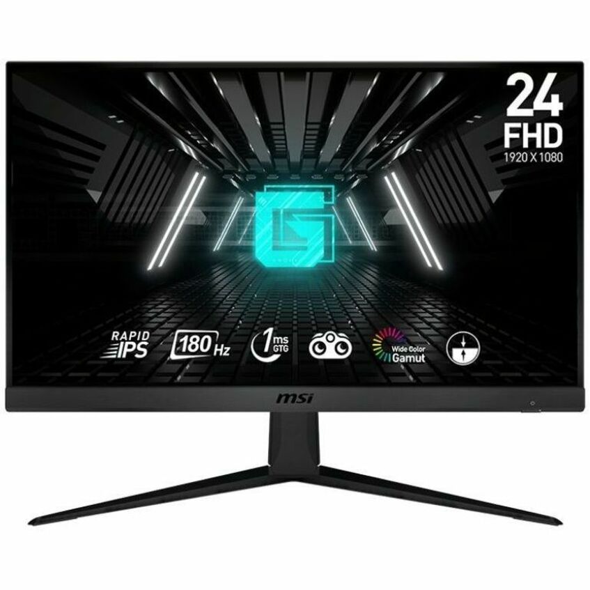 MSI G2412F 24 Class Full HD Gaming LCD Monitor - 16:9 - Black