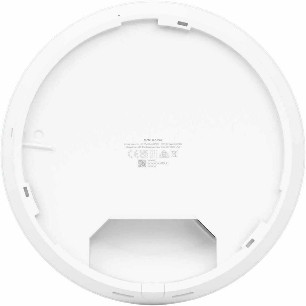 Ubiquiti CEILING-MOUNT WIFI 7 AP WITH 6 GHZ SUPPORT 2.5 GBE UPLINK (U7-PRO-US)