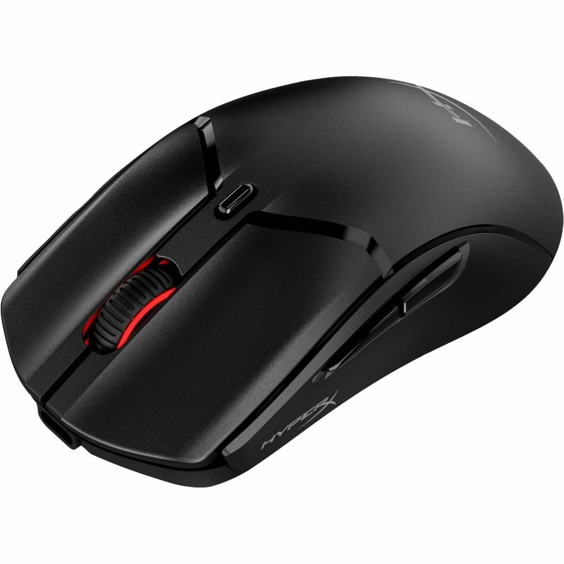 Angled view of the HyperX Pulsefire Haste 2 Mini showcasing its dynamic design-alternate-image8