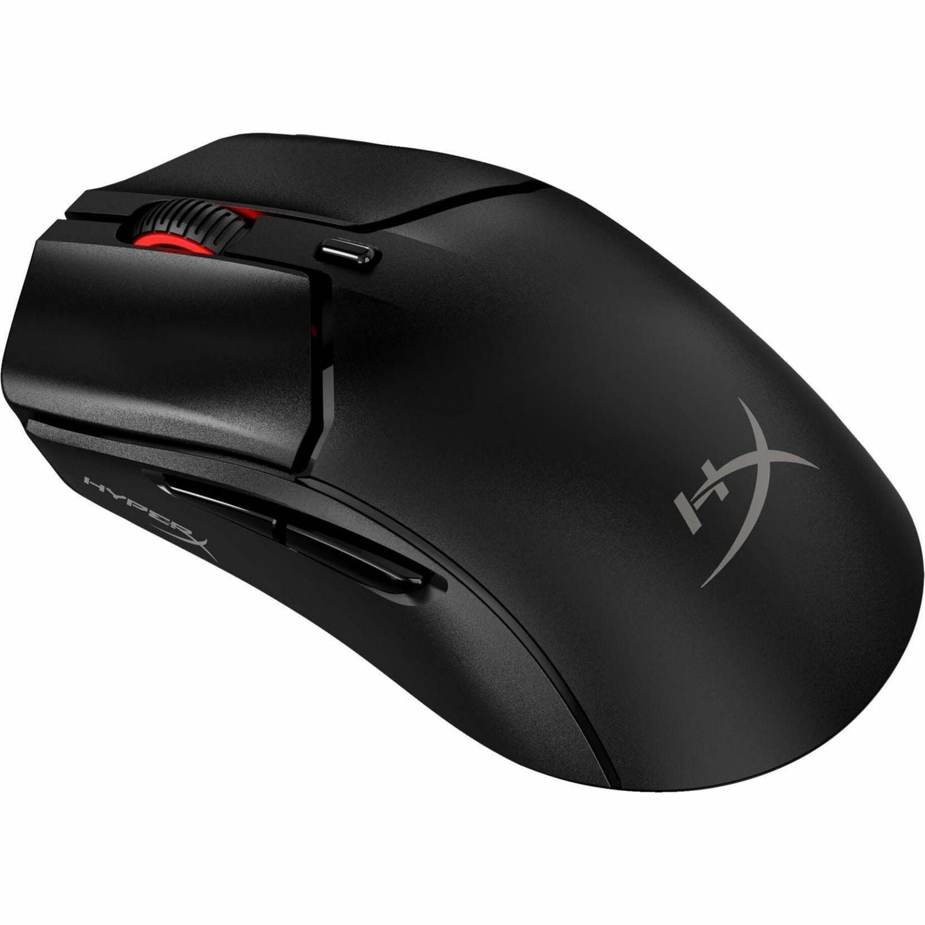 Side view of the HyperX Pulsefire Haste 2 Mini showing its ergonomic design and side buttons-alternate-image6