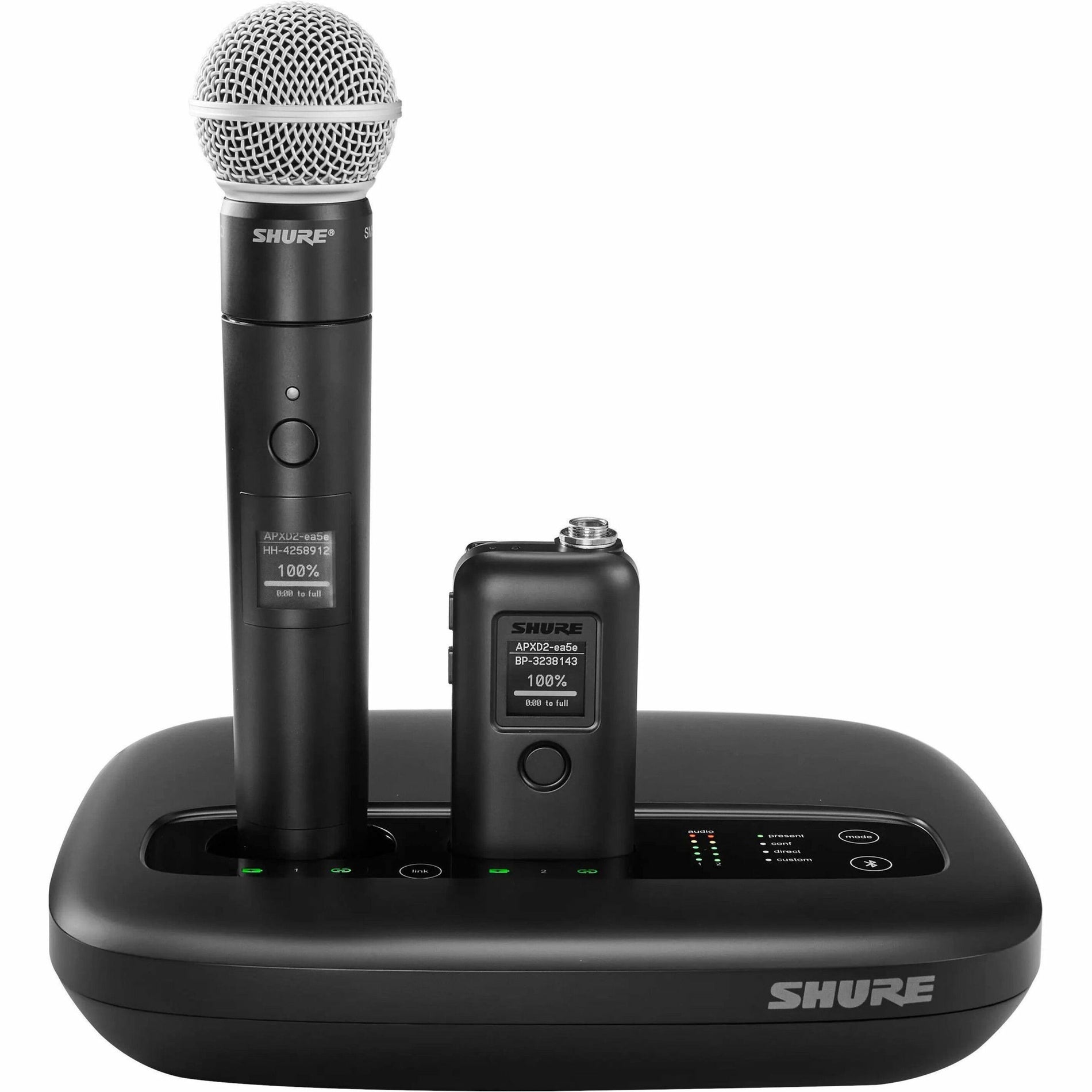 Shure MXW1X Hybrid Bodypack Transmitter (MXW1X/O=-Z10)