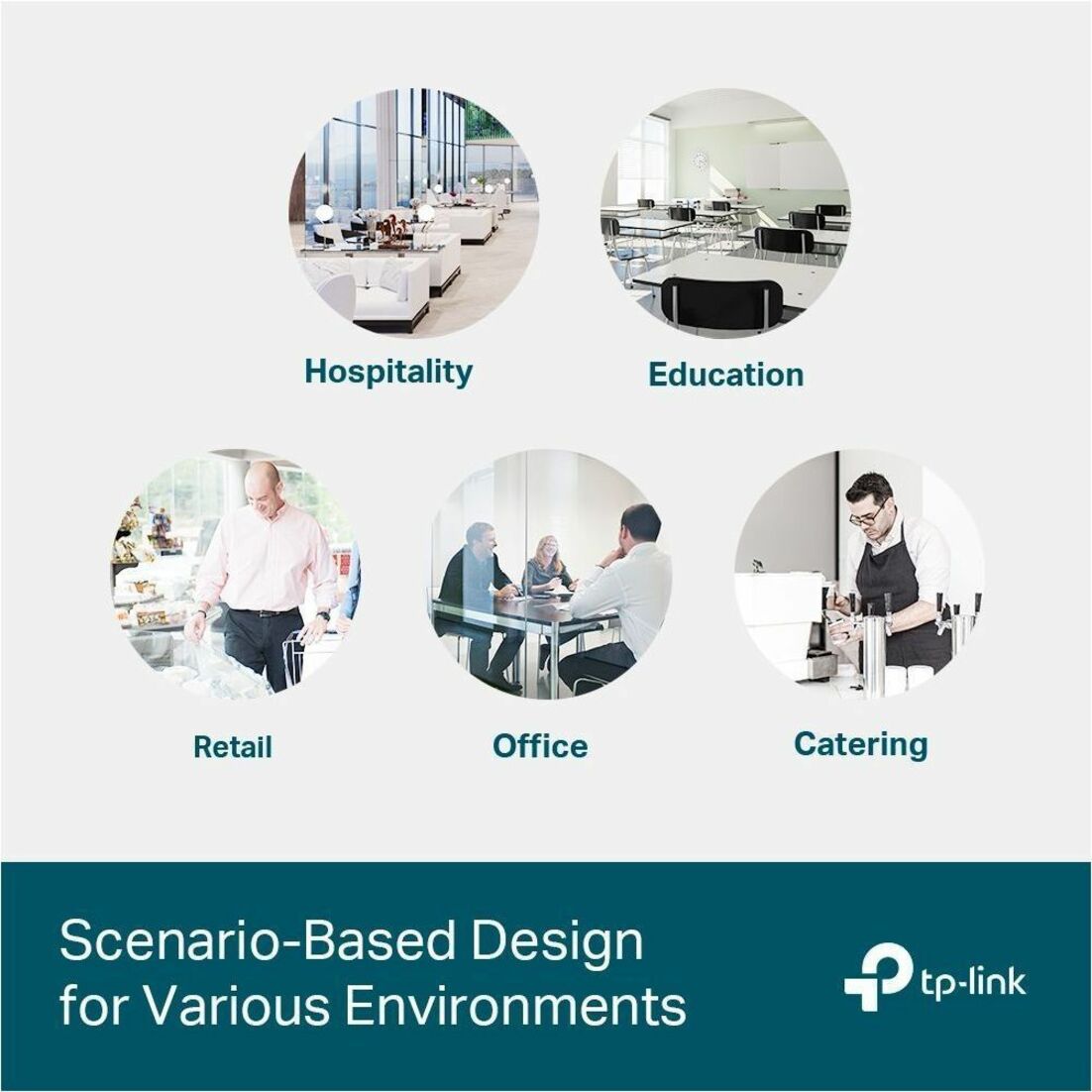 Industry application scenarios showing switch deployment in different business environments-alternate-image5