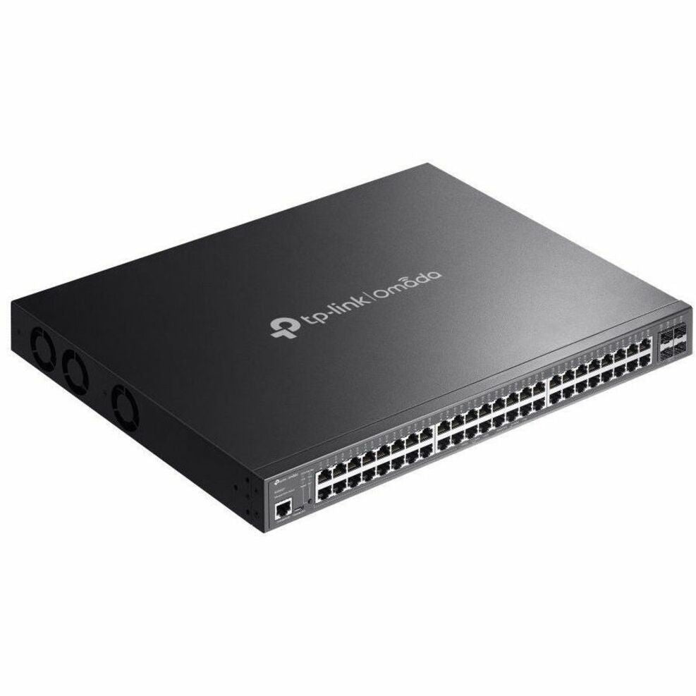 TP-Link 48 PoE+ Port @384W 4 x SFP Slots - PoE Automatische Wiederherstellung - Omada SDN Integriert - IPv6 - Statische Routenführung (SG3452P)