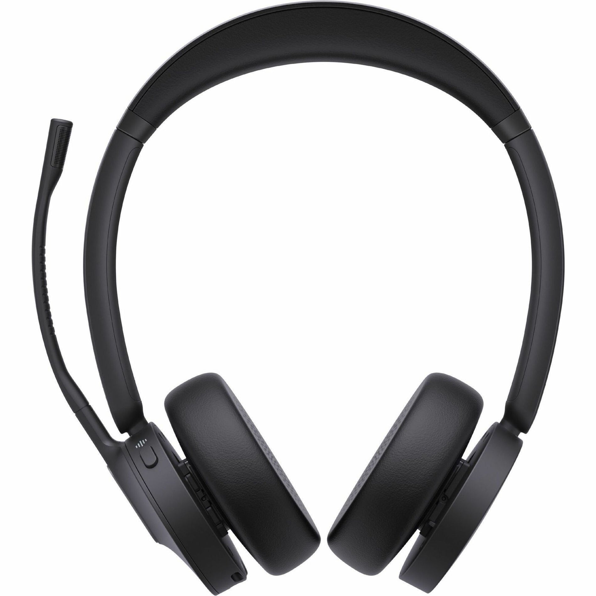 Top view of Yealink BH70 headset displaying premium build quality and comfort features-alternate-image2