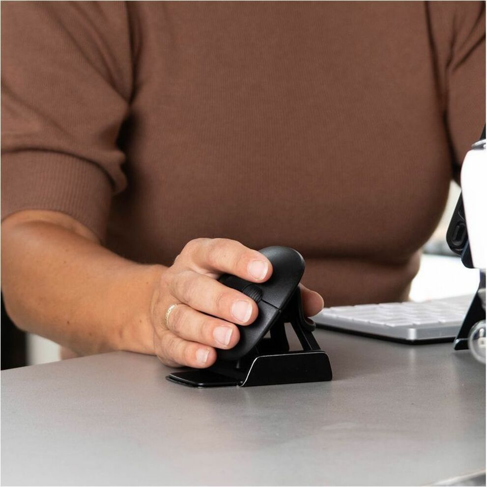 R-Go Twister ergonomic ambidextrous mouse (RGOTWBMWLBL)