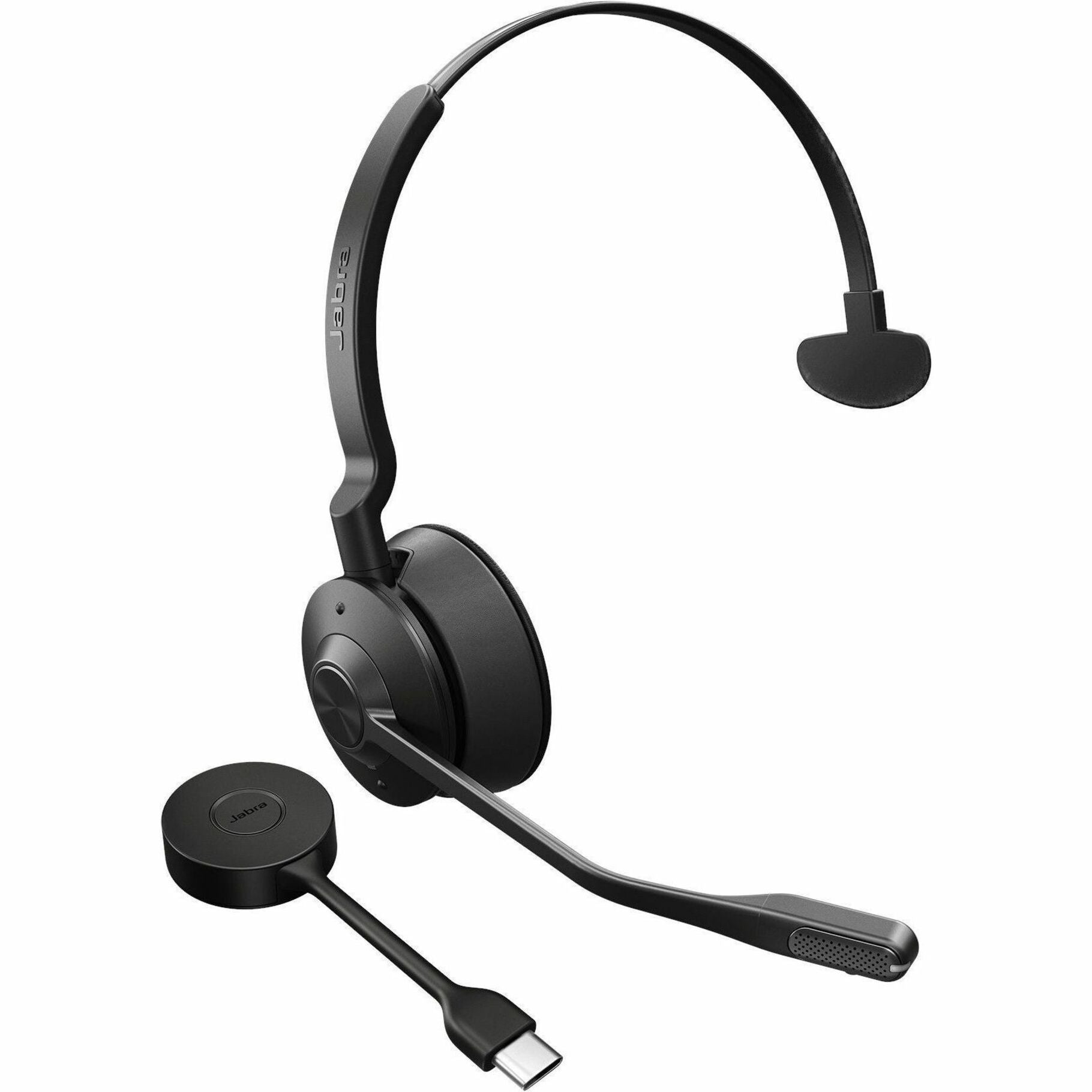 Jabra Engage 55 Professional Wireless DECT Headset, Microsoft Teams Certified, Noise Cancelling, 492ft Range, SafeTone 2.0, Busylight, 13hr Battery Black TAA9553-455-125 (1 Year Warranty)