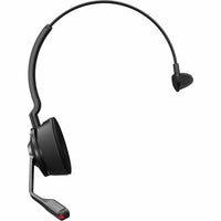 Side view of Jabra Engage 55 headset highlighting wireless mobility features and boom microphone design-alternate-image2