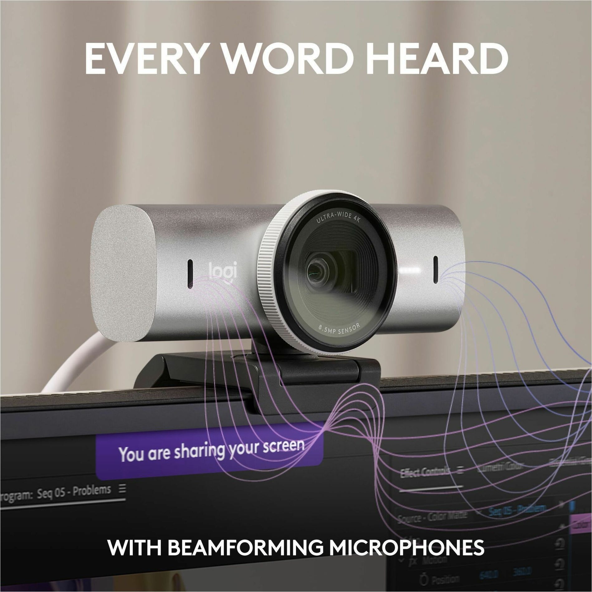 Illustration of MX BRIO's beamforming microphone technology in action-alternate-image6