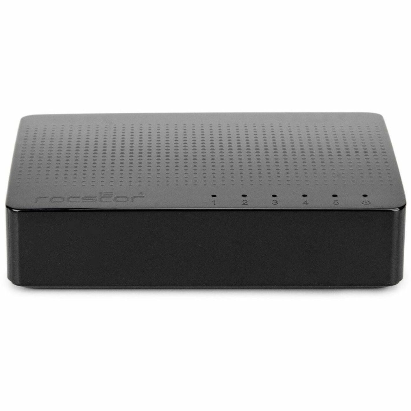 Rocstor JetConnect JC5 5-Port Gigabit Desktop / Wallmount Unmanaged Network Switch (Y10S001-B1)