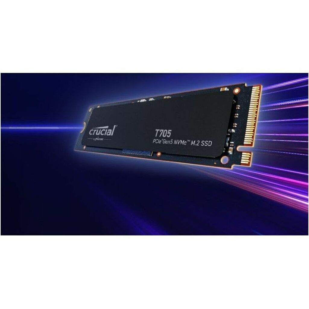 crucial t705 pcie gen5 nvme m 2 ssd with heatsink