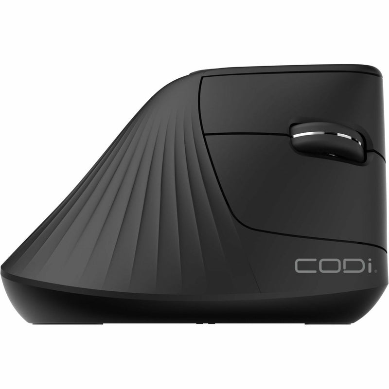 Profile view of the CODi 6D ergonomic mouse showing its streamlined design