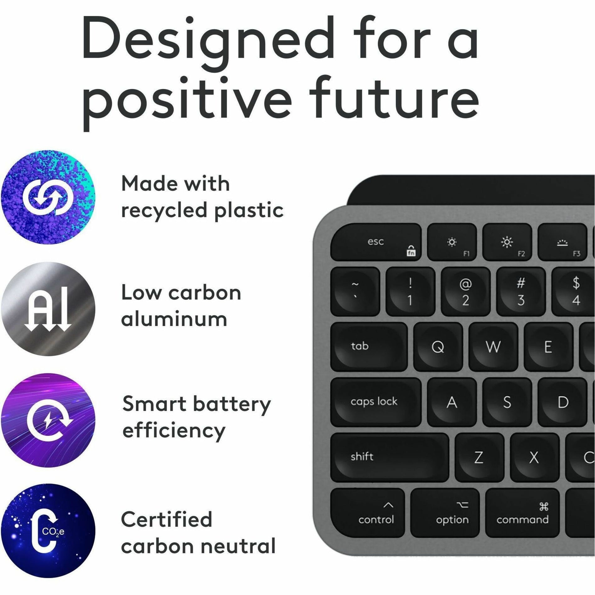 Close-up of keyboard showing eco-friendly materials and smart features-alternate-image8