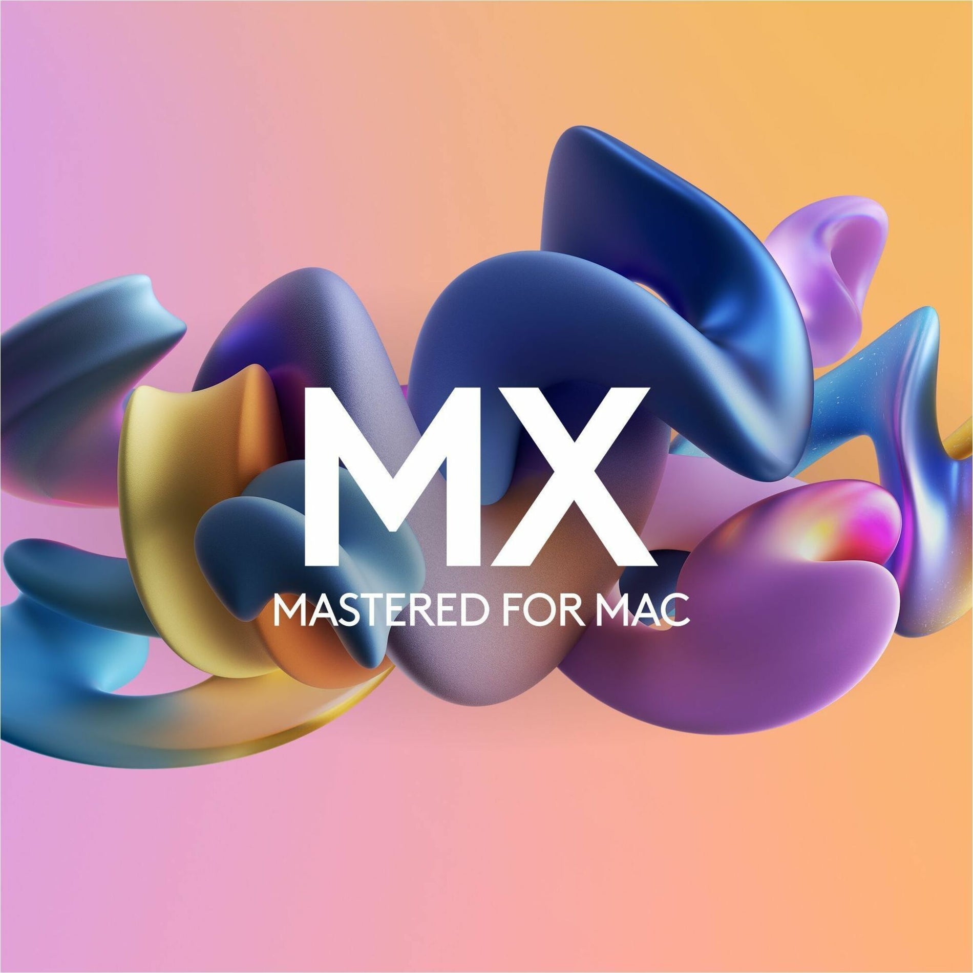 Artistic MX branding visual with flowing shapes in Mac-inspired colors-alternate-image5