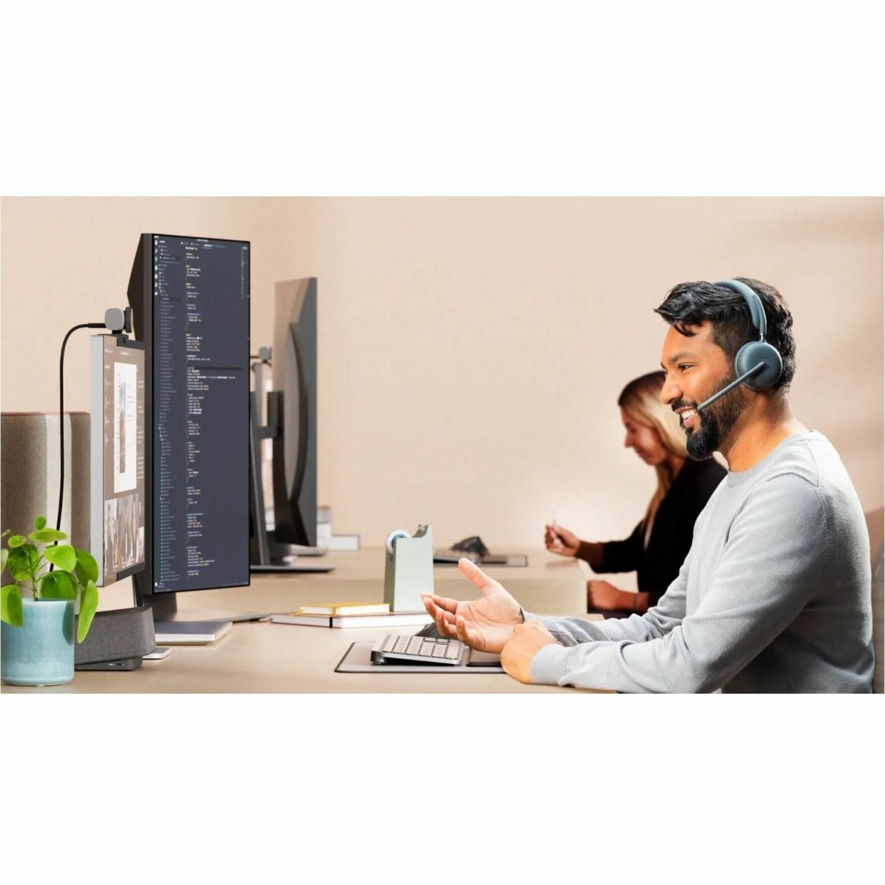 Cámara Web Logitech BRIO 705 - 8.5 Megapíxeles - USB Tipo C (960-001529)