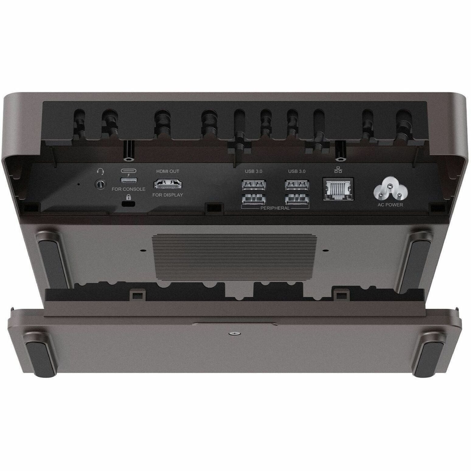 Detailed view of ViewSonic MPC310-W31-TU I/O ports including HDMI, USB, and network connections-alternate-image5