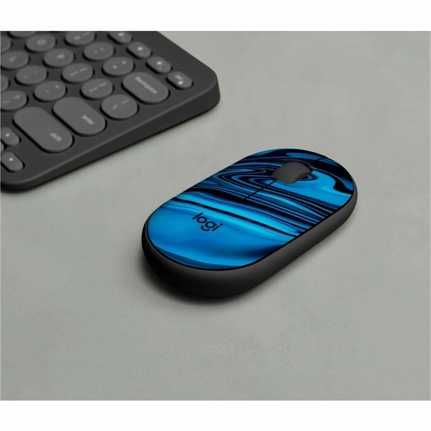 Logitech M340 Wireless Mouse Collection (Blue Galaxy) (910-007282)