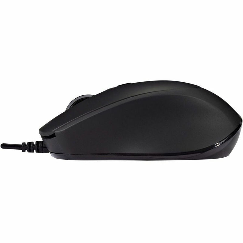 Alternate side view of V7 MU350 mouse emphasizing streamlined design