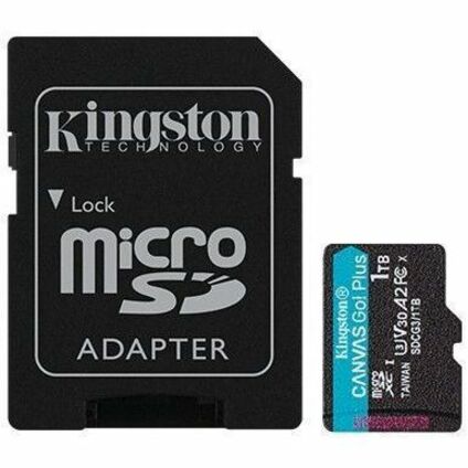 Kingston Canvas Go! Plus 1 TB Class 10/UHS-I (U3) V30 SDXC (SDG3/1TB)