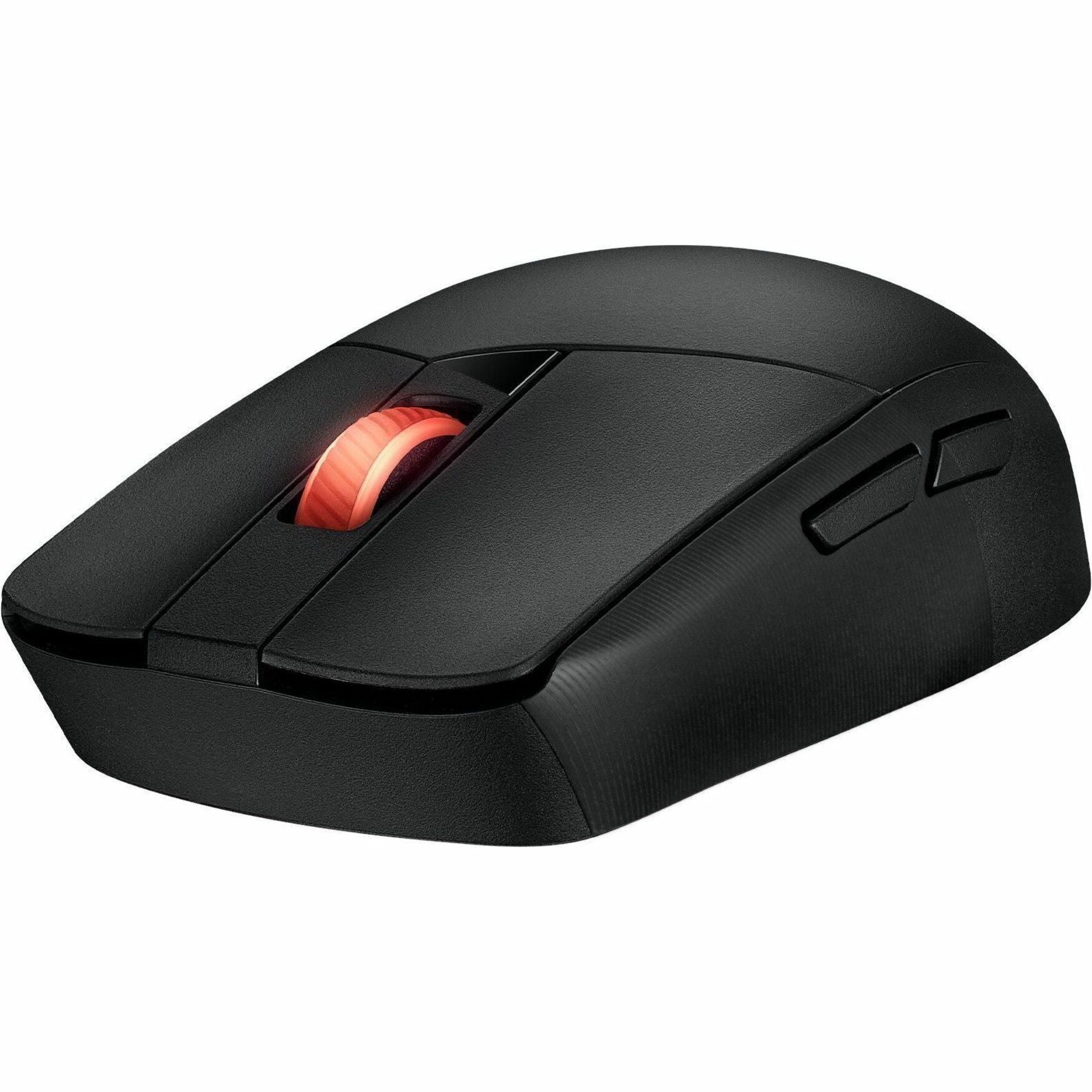 Asus ROG Strix Impact III Wireless Gaming Mouse, 57 G Lightweight, 36K DPI Sensor, Bluetooth & 2,4GHz RF, ROG SpeedNova, Up to 618hrs Battery Life, Replaceable Switches, ROG Omni Receiver, Black (P520ROGStrixImpactIIIWrls)