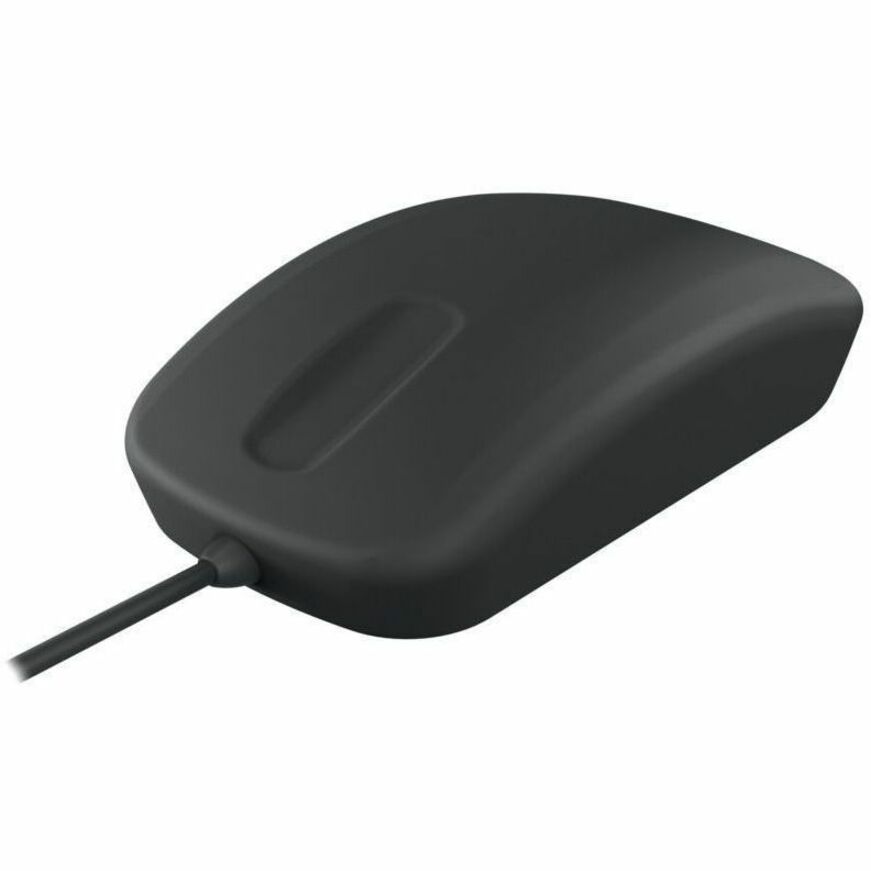 Angled front view of medical mouse highlighting durable construction-alternate-image4