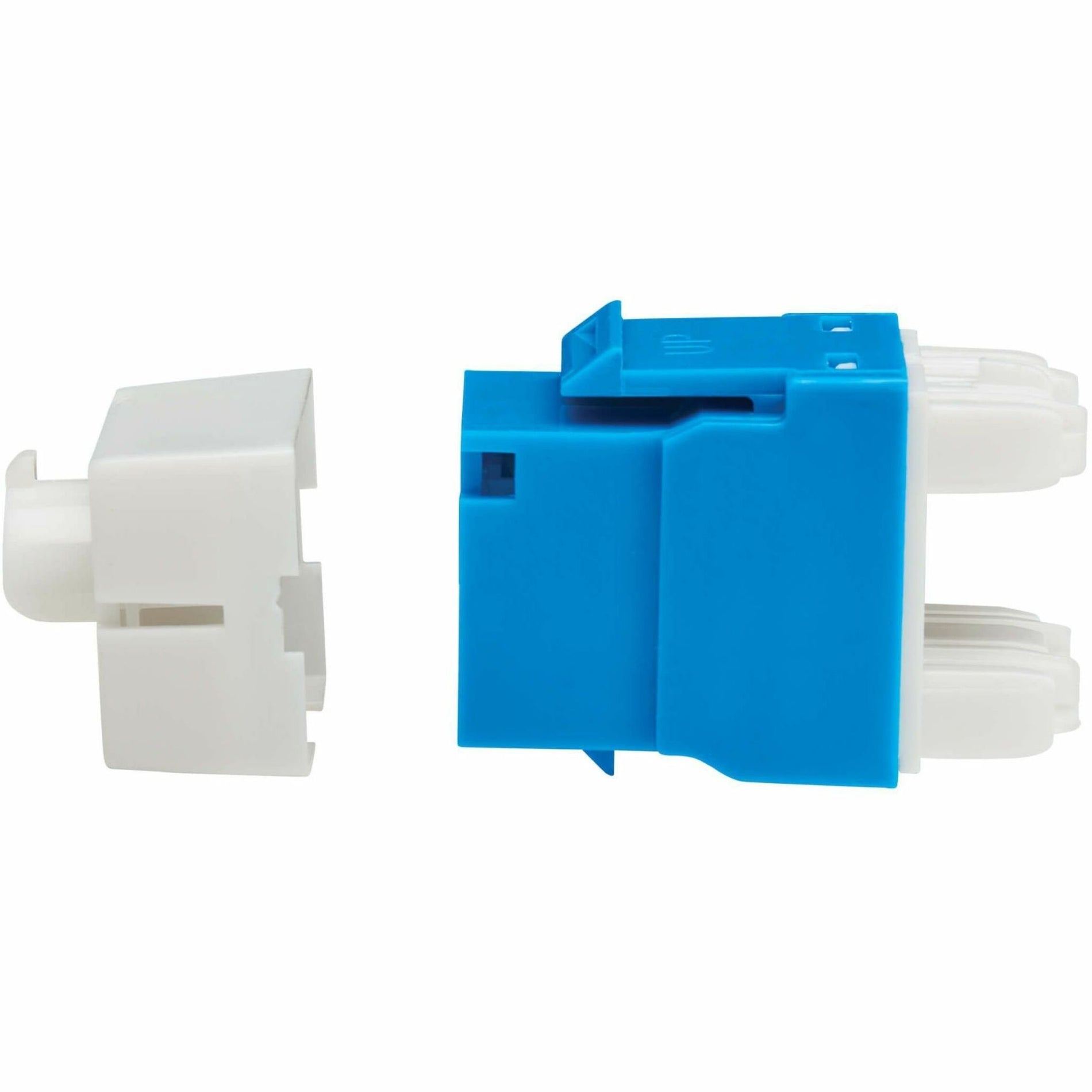 Profile view of Cat6a keystone jack showing compact dimensions-alternate-image5