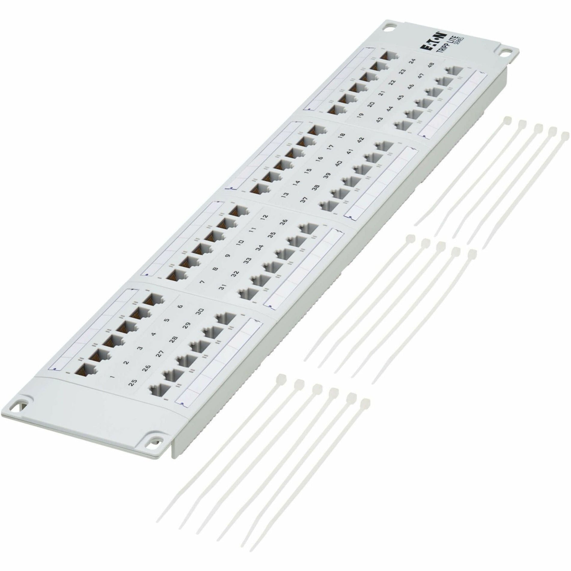 Side view of patch panel with cable management features-alternate-image6