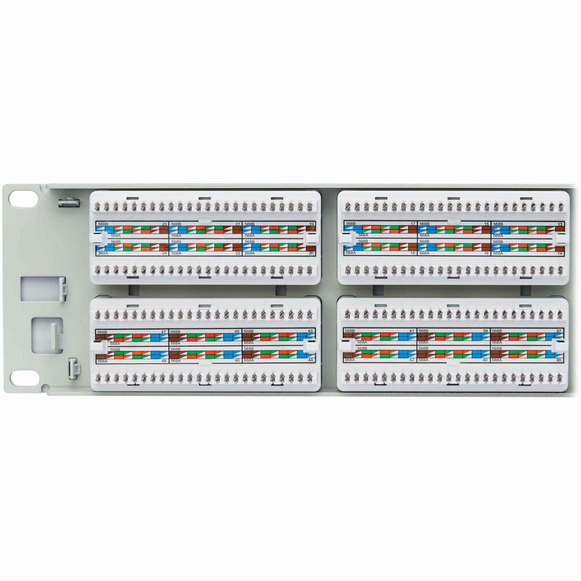 Close-up of patch panel termination system and color coding-alternate-image9