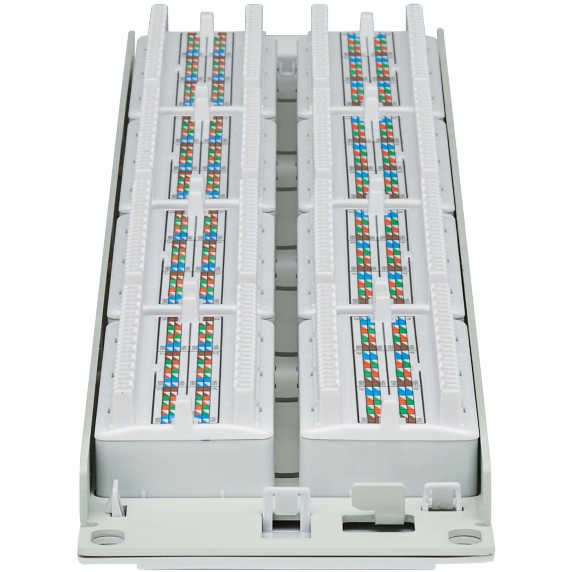 Close-up of patch panel's internal connection architecture-alternate-image7