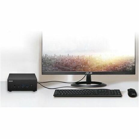 Asus ExpertCenter PN64 PN64-SYS515PX1TL Desktop Computer - Intel Core i5 12th Gen i5-12500H - 16 GB - 512 GB SSD - Mini PC - Eco Black