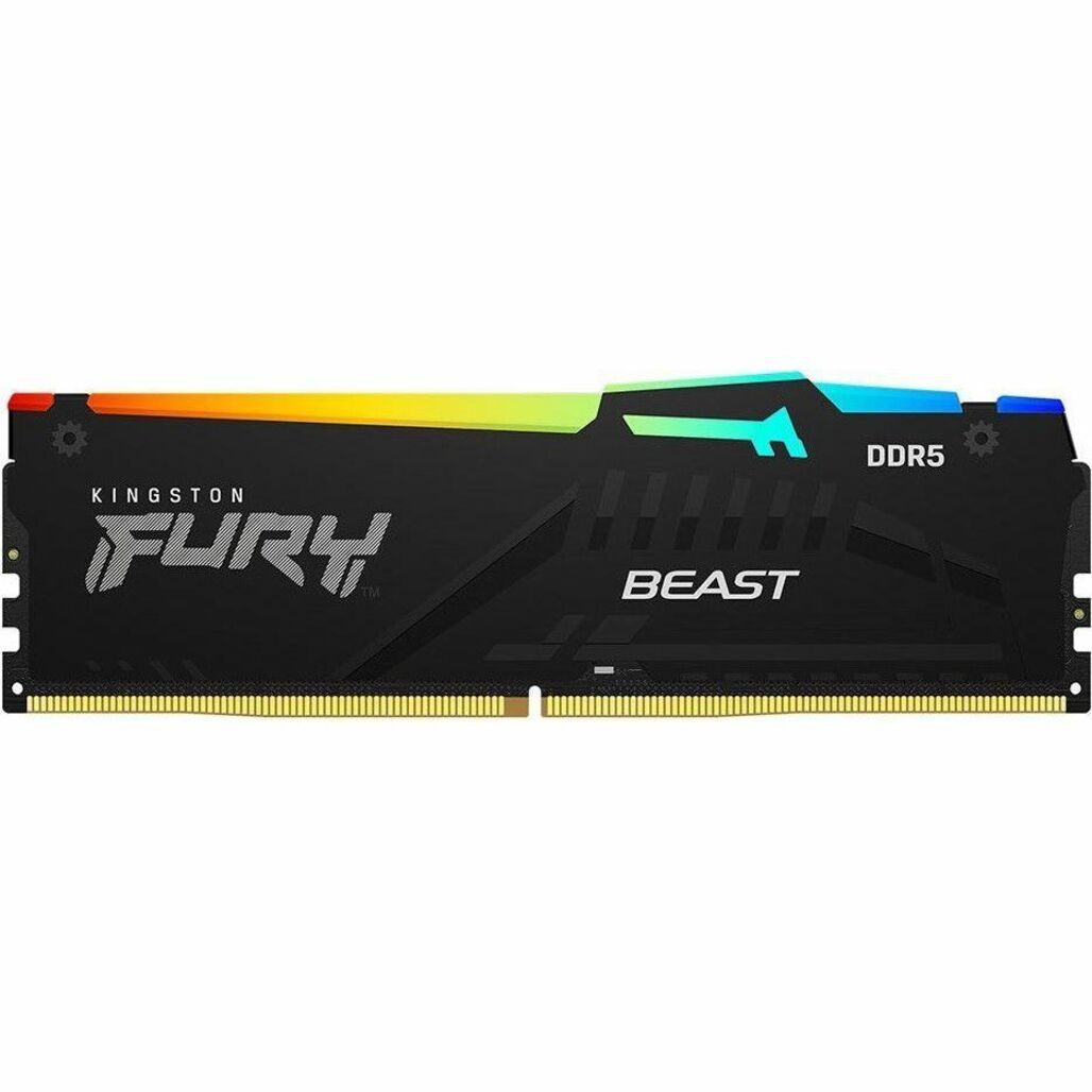 किंग्स्टन 32GB 6400MT/S DDR5 CL32 DIMM फ्यूरी बीस्ट RGB XMP