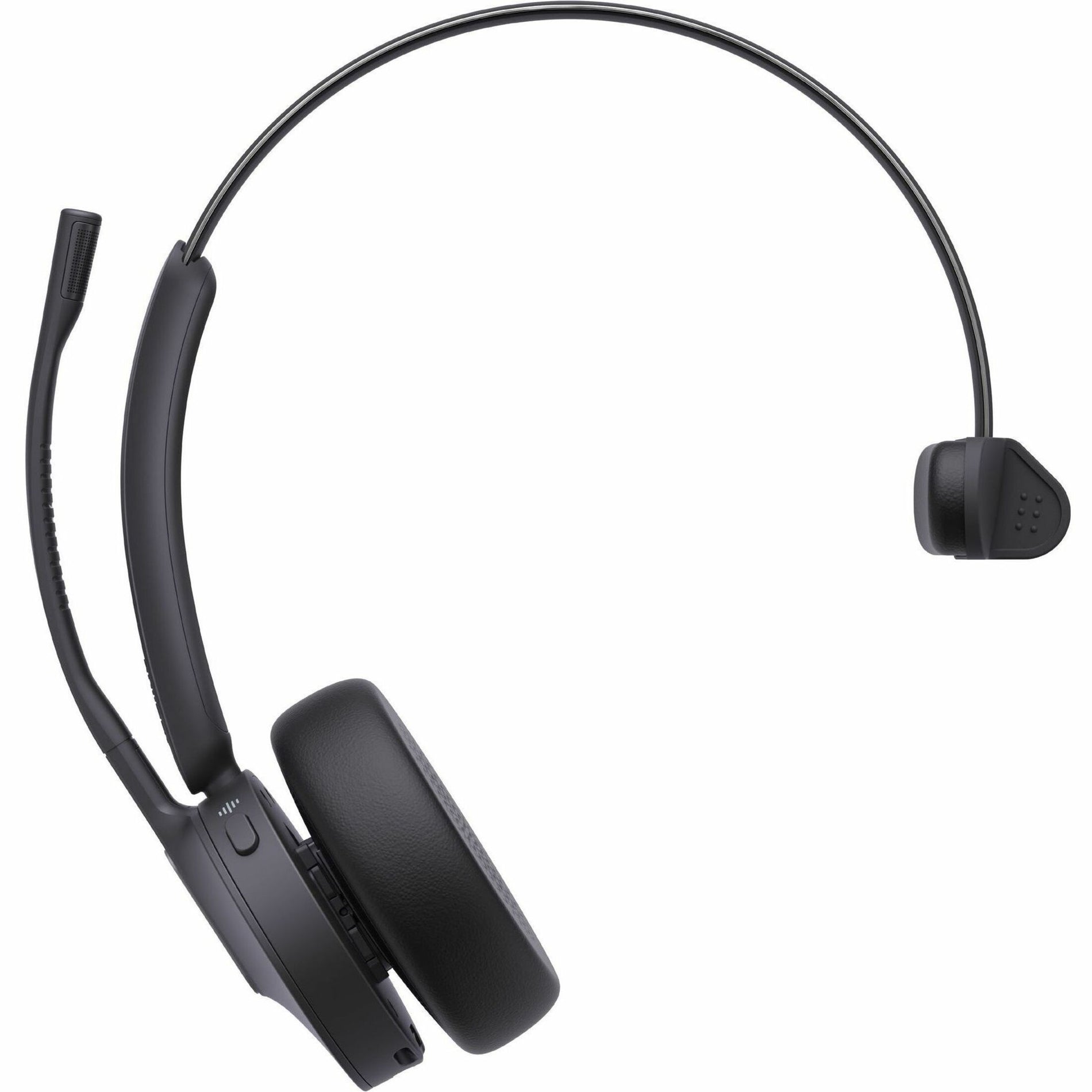 Angled view of Yealink BH70 headset highlighting adjustable headband and ear cushion-alternate-image2