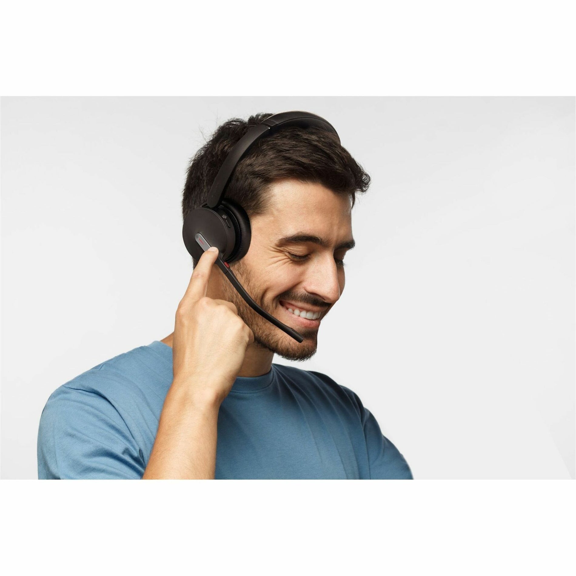 Close-up portrait of professional using headset-alternate-image12