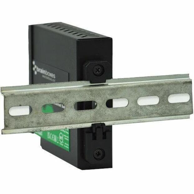 SW-735 mounted on DIN rail showing installation flexibility-alternate-image4