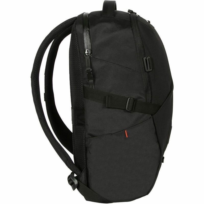 Side view of Terra EcoSmart backpack showing straps and profile