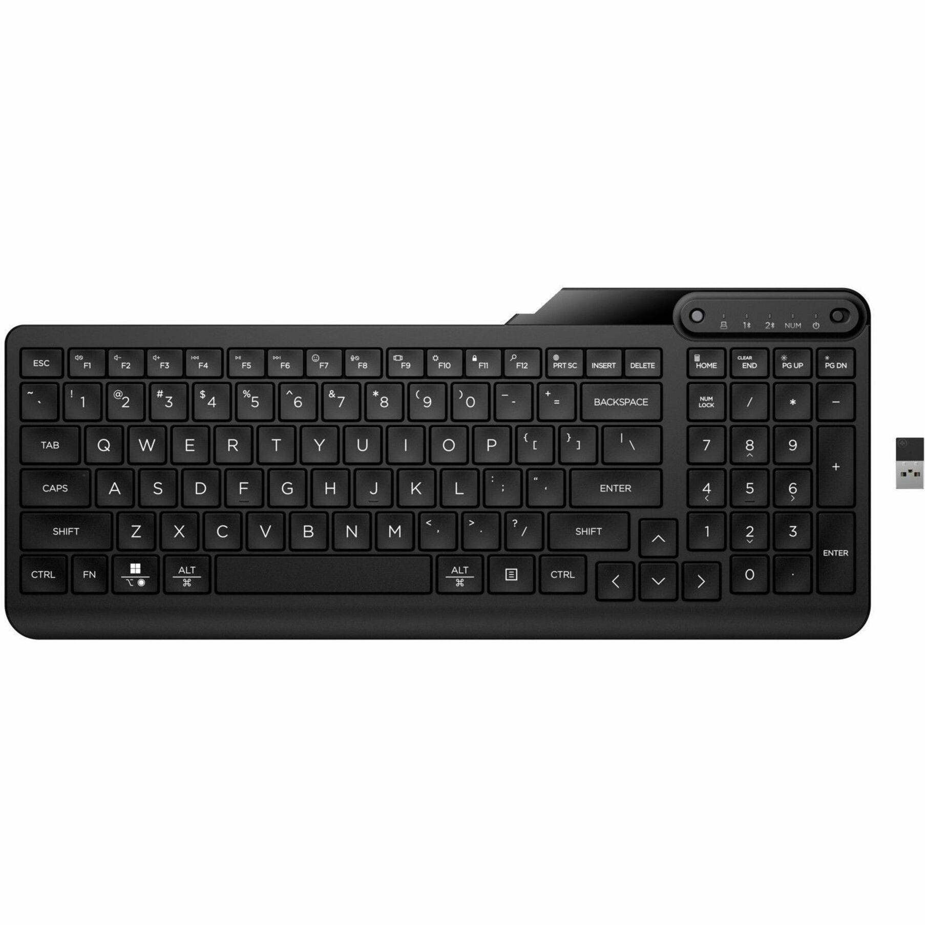 HP 475 Dual-Mode Wireless Keyboard (7N7B9UT#ABA)