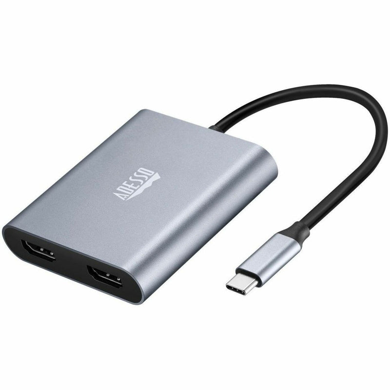 Adesso USB-C to dual HDMI adapter front view