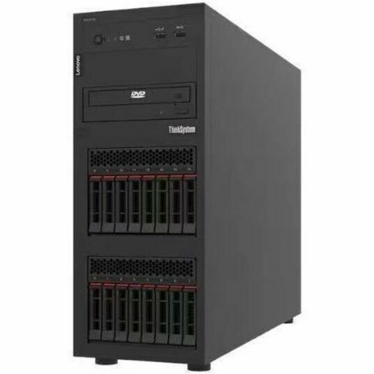 Lenovo ThinkSystem ST250 V3, 1xIntel Xeon E-2434 4C 3.4GHz 55W, 1x16GB 1Rx8, SW RD, 1x300W (7DCEA022NA)