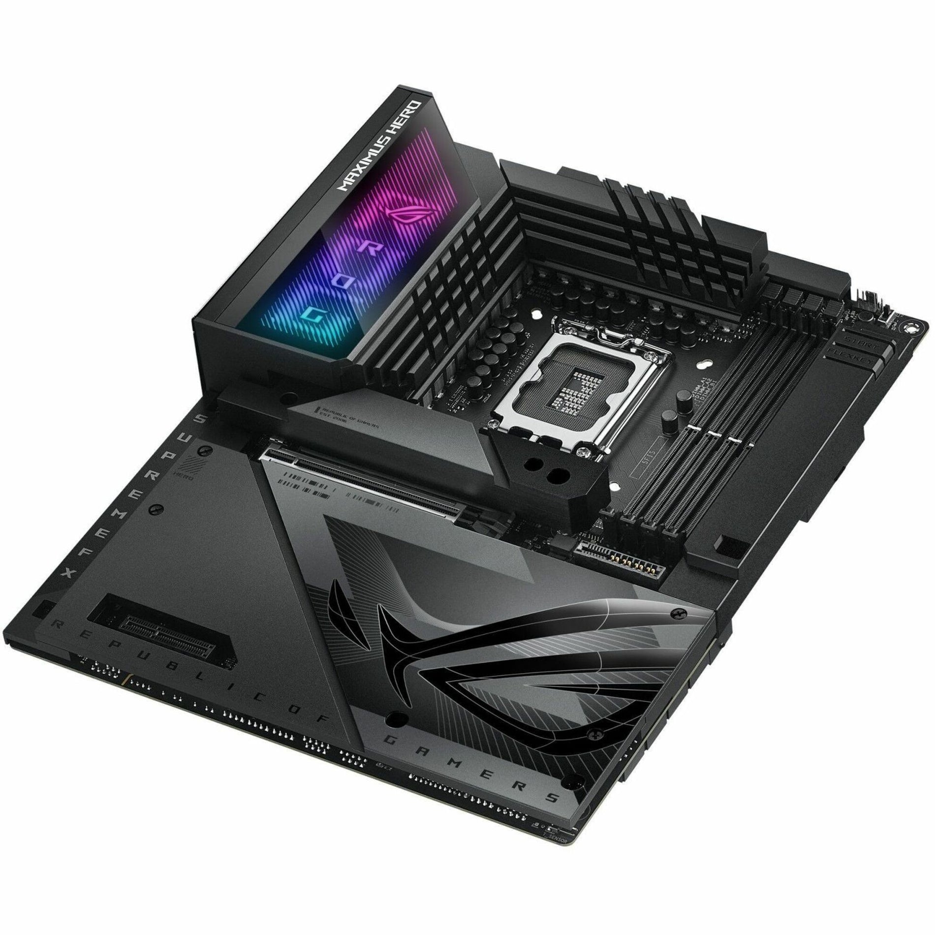 Asus ROG Maximus Z790 Hero BTF Gaming Desktop Motherboard - Intel Z790 Chipset - Socket LGA-1700 - ATX