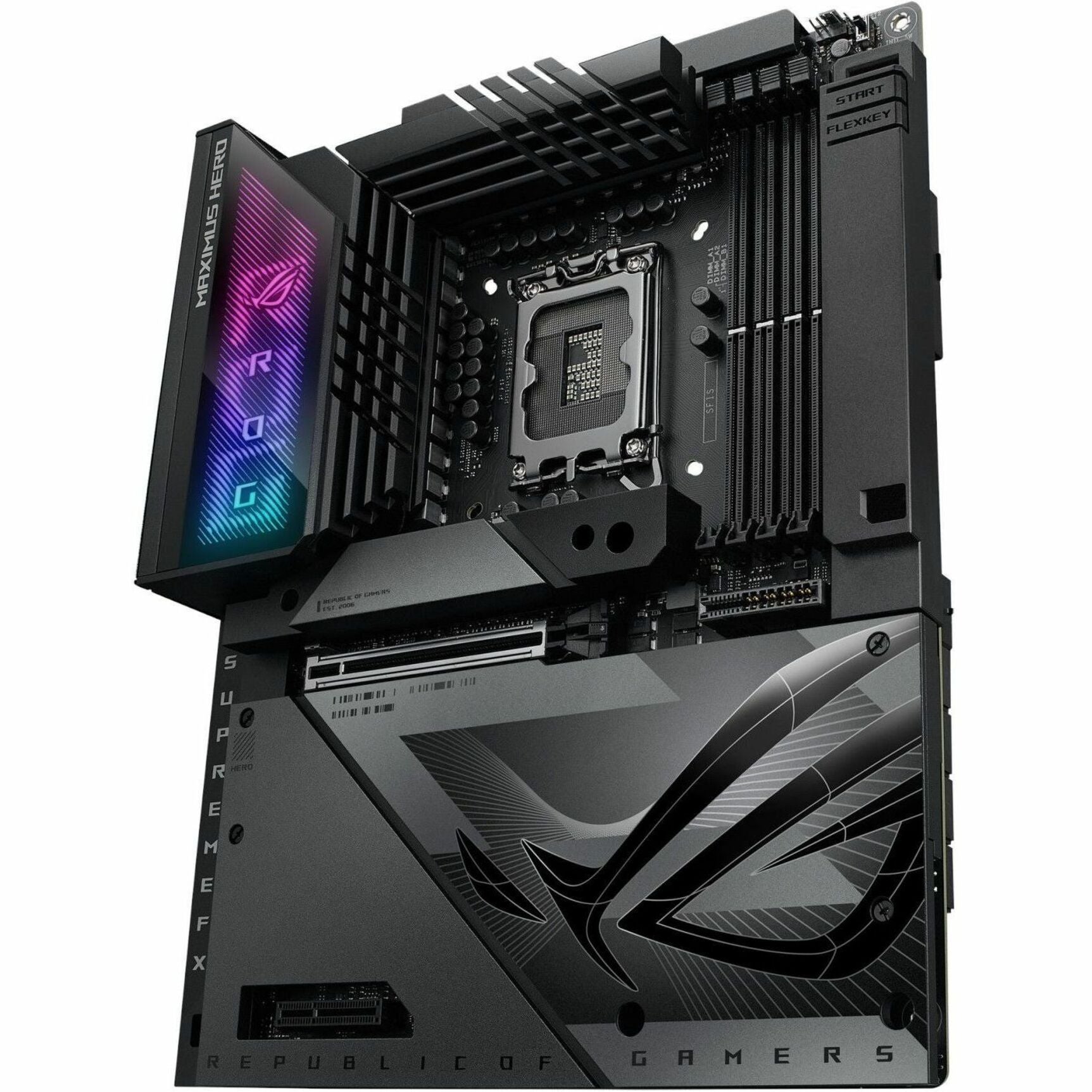 Asus ROG Maximus Z790 Hero BTF Gaming Desktop Motherboard - Intel Z790 Chipset - Socket LGA-1700 - ATX